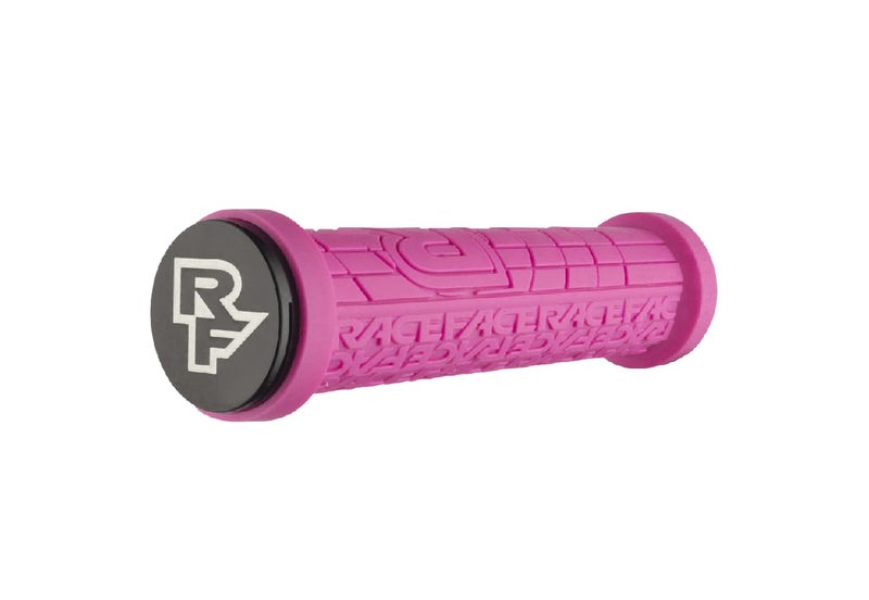 RaceFace Race Face Lock-On Grippler Grips, Magenta, 30mm - Image 1